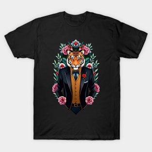 bengal tiger with jacket T-Shirt